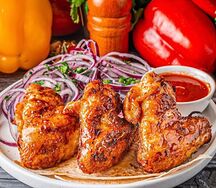Шашлык из куриных крыльев