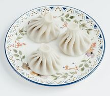 Хинкали с креветкой