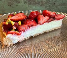 Чизкейк с клубникой