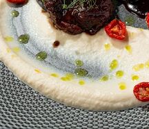 Бефстроганов с картофельным пюре