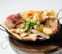 Рыбное плато гриль 