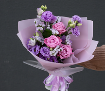 Букет цветов Лавандовый Раф