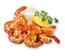 Креветки в чесночном соусе