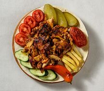 Донер с курицей порционный
