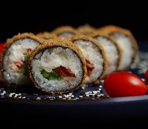 Жаренный лосось