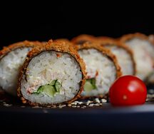 Жаренный краб