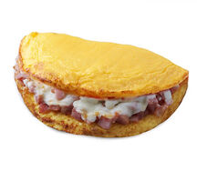 Омлет с беконом