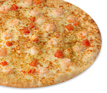 Пицца Сливочная с креветками