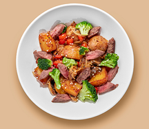 Жареха с говядиной