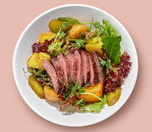 Стейк салат