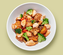 Жареха с курицей