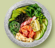 Лосось поке