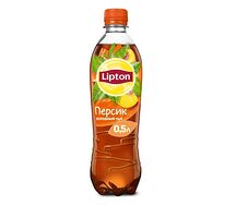 Чай Lipton чёрный с персиком