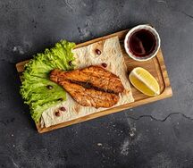 Шашлык из семги