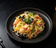 Вок Жареный рис с овощами