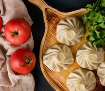 Хинкали с сыром