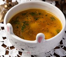 Суп с фрикадельками