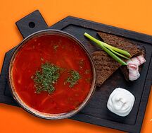 Борщ с говядиной