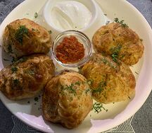 Манты жареные