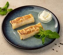 Блины с мясом