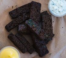 Гренки чесночные
