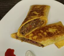 Буррито с говяжьим фаршем