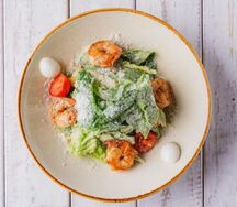 Цезарь с креветками