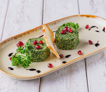 Пхали из шпината с орехами