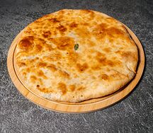 Пирог с сыром зеленью
