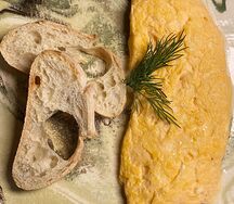 Омлет с хрустящими гренками