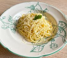 Спагетти с сыром
