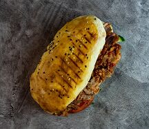 Донер в лепешке с говядиной