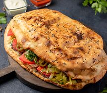 Донер-микс в лепёшке