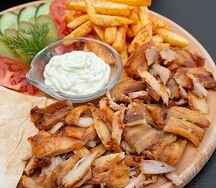 Донер порционный с курицей