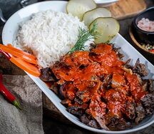 Донер с рисом