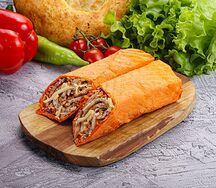 Шаурма с телятиной сырная