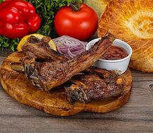 Шашлык из бараньей корейки