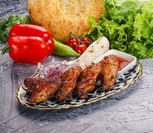 Шашлык из куриных крыльев