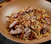 Вок со свининой