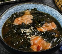 Мисо с лососем