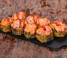 Запеченные с креветками