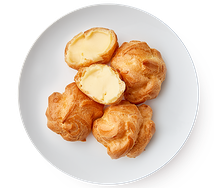 Профитроли Из Лавки с заварным кремом, 4 шт