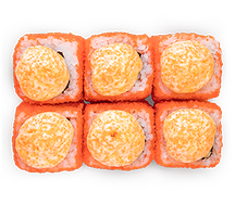 Запеченный ролл "Калифорния"