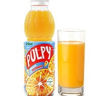 Напиток  PULPY апельсин 0,45л
