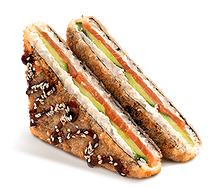 Суши-сэндвич с лососем