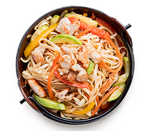 Удон с курицей