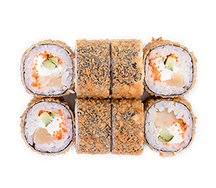 Гребешок темпура ролл