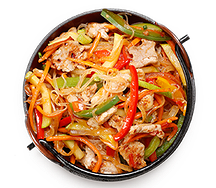 Фунчоза со свининой