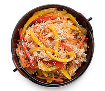 Тяхан с овощами