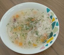 Суп куриный
